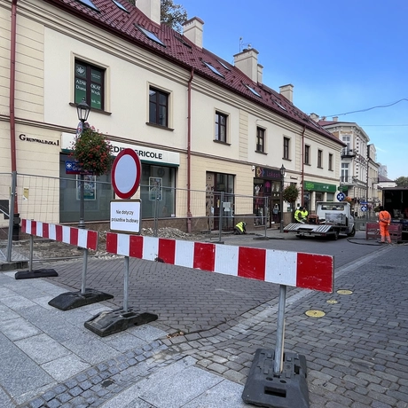 Przebudowa ul. Grunwaldzkiej [październik 2023] - fot 11